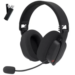 Redragon Luce H &# Micro Casque Gamer Sans fil Noir