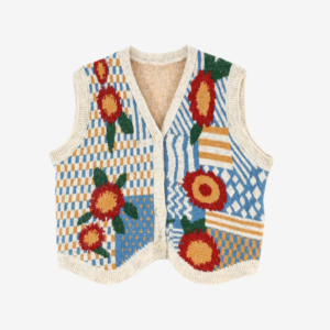 RetroLayeredKnittedVest
