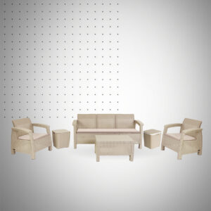 SALON CARTHAGE PLACES (COFFRE+GLACIÈRE) GREGE