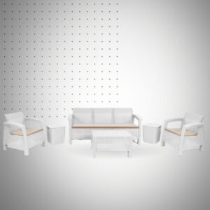 SALON CARTHAGE PLACES (TABOURETS COFFRES)