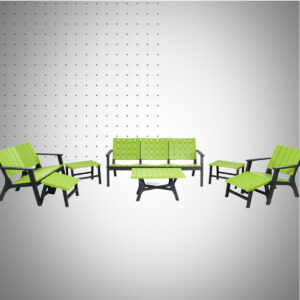 SALON CENTRAL PARK PLACES CONFORT BOIS VERT OLIVE &# NOIR