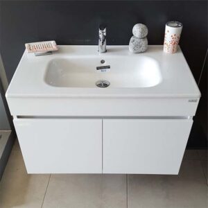 SET MEUBLE SOFIA VICTORIA BLANC BRILLANT LAVABO ROCA jpg