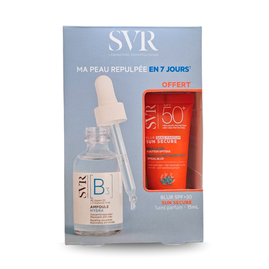 SVR Ampoule B Hydra + Blur sans parfum 1 SVR SET Ampoule B Hydra Blur sans parfum ml