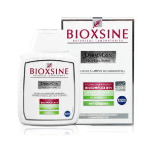 Shampooing Bioxsine en cheveux forts