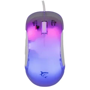 Souris Gamer Filaire WHITE SHARK MORDRED GM &# Blanc
