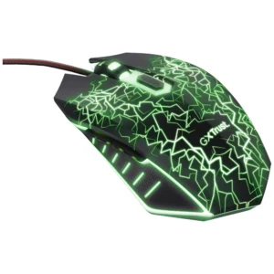 TRUST GXTX IZZA &# Souris Gamer filaire éclairé Noir