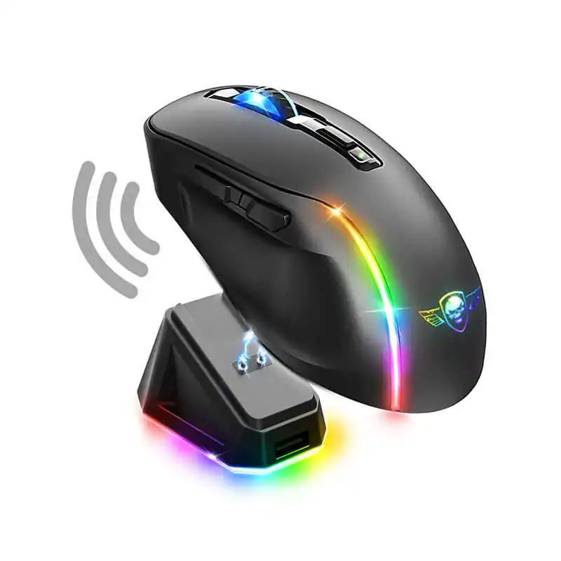 Souris Gamer Sans Fil Spirit of Gamer Elite M50 RGB – Noir 1 Souris Gamer Sans Fil Spirit of Gamer Elite M RGB &#; Noir