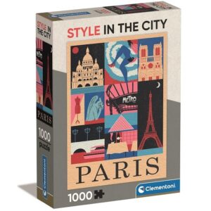 Style In The City puzzle Paris pieces Clementoni jpg