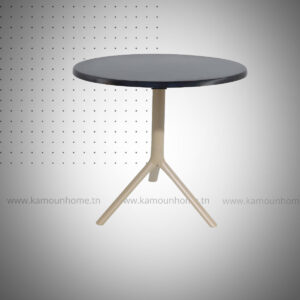 TABLE BISTROT NOA PIEDS D WZ SOCLE PEINTURE