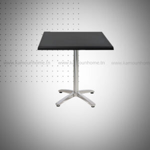 TABLE HAUTE X WZ SOCLE ALU BRANCHES