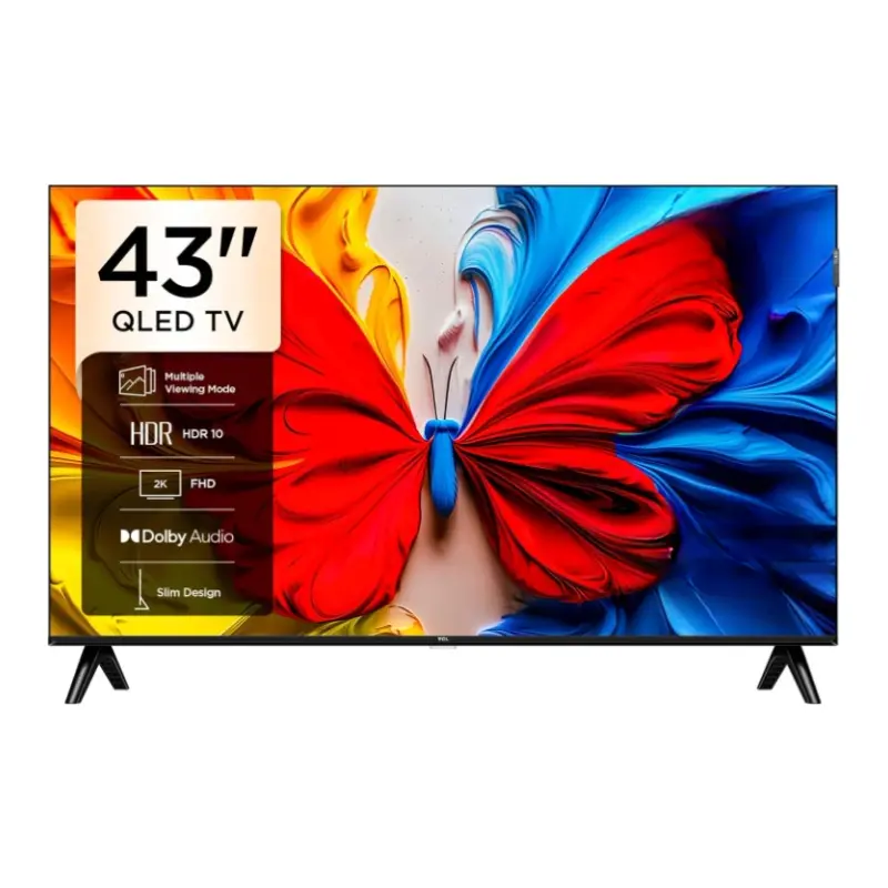 TV TCL 43S5K QLED Full HD SMART+ Récepteur intégré 1 TV TCL SK QLED Full HD SMART+ Récepteur intégré