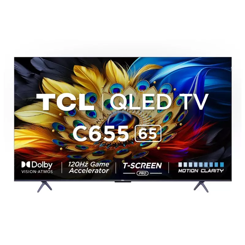 TCL 65C655 – Téléviseur QLED 4K Smart Google 1 TCL C – Téléviseur QLED K Smart Google