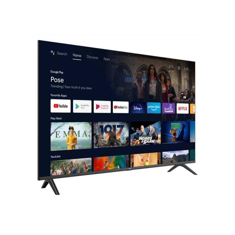 TCL 40S5400 – Téléviseur Smart TV 40″ Android FHD LED 1 TCL S – Téléviseur Smart TV ″ Android FHD LED