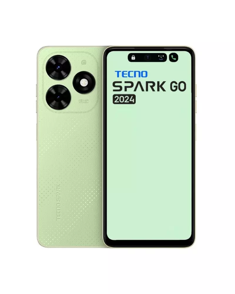 Tecno Spark GO 2024 – Smartphone (4+64Go) Vert 1 Tecno Spark GO – Smartphone (+Go) Vert
