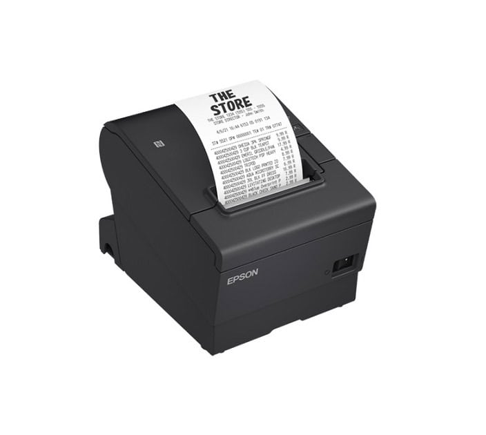 Imprimante de Tickets Epson TM-T88VII USB+Réseau Noir 1 Imprimante de Tickets Epson TM TVII USB+Réseau Noir