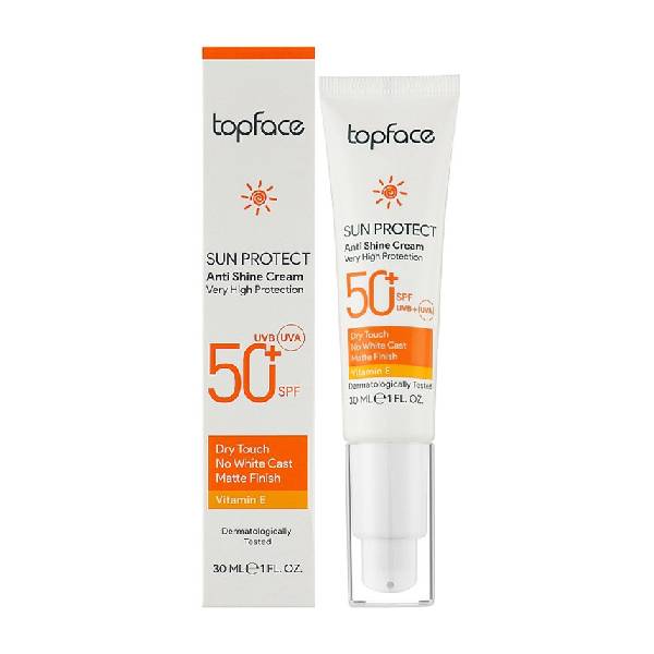 Topface Sun Protect SPF 50+ Crème Solaire Anti-Brillance 30ml 1 TOPFACE PROTECT jpg