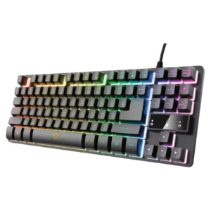 Clavier Gamer TRUST TKL RGB GXT THADO Noir
