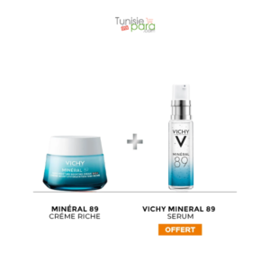 Vichy Mineral Creme Legere Boost Hydratation h ml Mineral Booster Serum ml Offert png