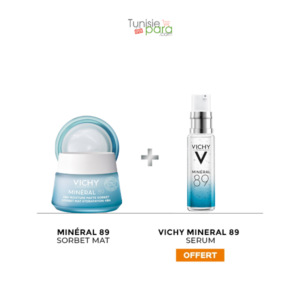Vichy Mineral Sorbet Mat Hydratation h ml Mineral Booster Serum ml Offert png