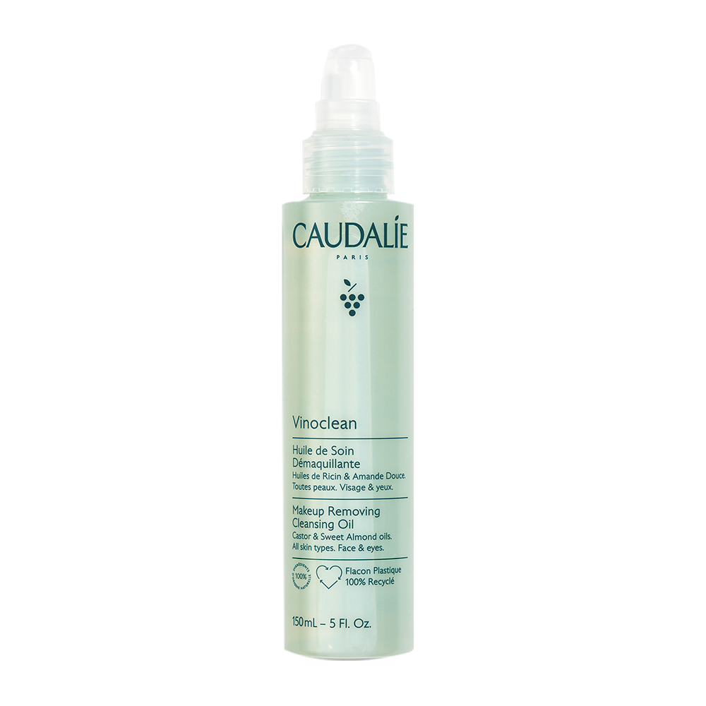 Caudalie Vinoclean – Huile de Soin Démaquillante à l_Huile d_Amande Douce + Ricin 150ml 1 Vinoclean Huile de Soin jpg