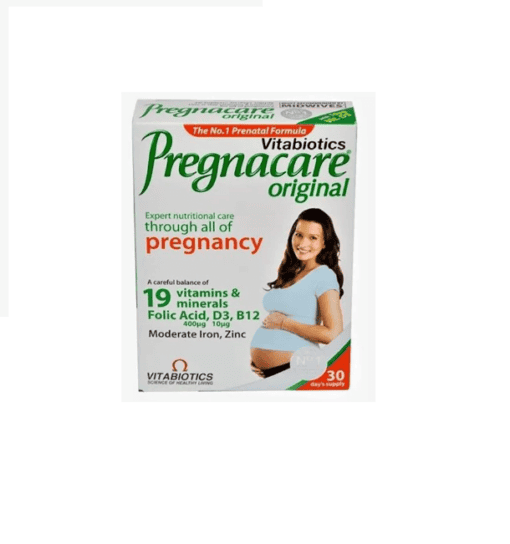 Vitabiotics Pregnacare Original boite de 30 comprimés (date proche 04/2026) 1 Vitabiotics Pregnacare Original boite de comprimes png