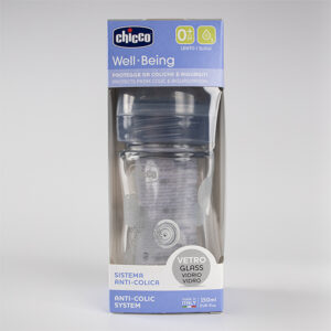 Well Being Feeding Glass Bottle ml Chicco jpg