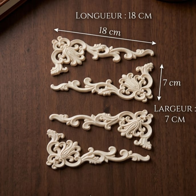 Lot de 4 Angles Décoratifs en Résine – Style Baroque Chic 2 WhatsApp Image at ()