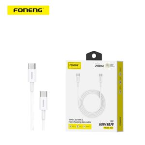 Foneng X – Câble USB W Fast Charge Type C à Type C