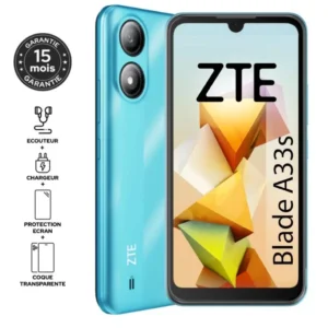 ZTE Blade As &# Smartphone G +Go Bleu