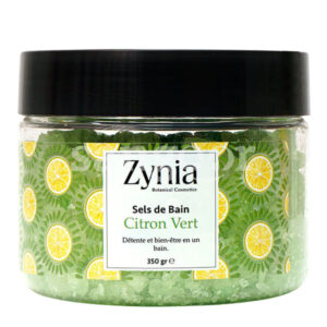 ZYNIA SELS DE BAIN G CITRON VERT