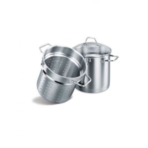 action ustensiles cuisine cuisson acier aluminium marmitte a spaghetti korkmaz l inox a