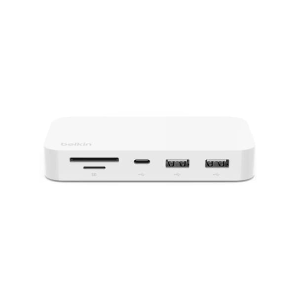 adaptateur Hub Belkin Usb-c Multiport 6-en-1 Avec Support Blanc –(INC011BTWH) 1 adaptateur hub belkin usb c multiport en avec support blanc incbtwh