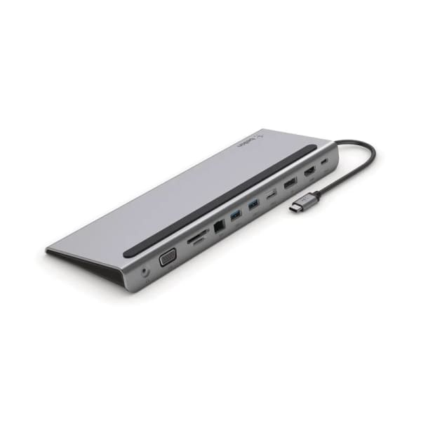 adaptateur Station D’accueil Usb c Multiport 11 En 1 Belkin (INC004BTSGY) 1 adaptateur station daccueil usb c multiport en belkin incbtsgy