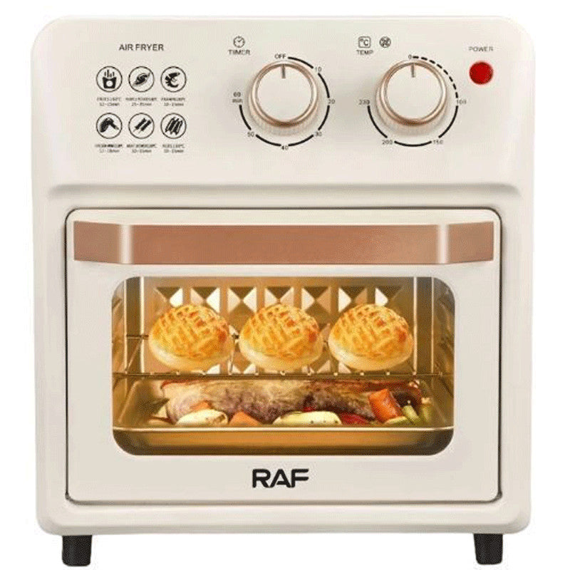 Friteuse four RAF 14L 1250w Blanc (R.5347W) 1 air fryer four raf rw w l blanc