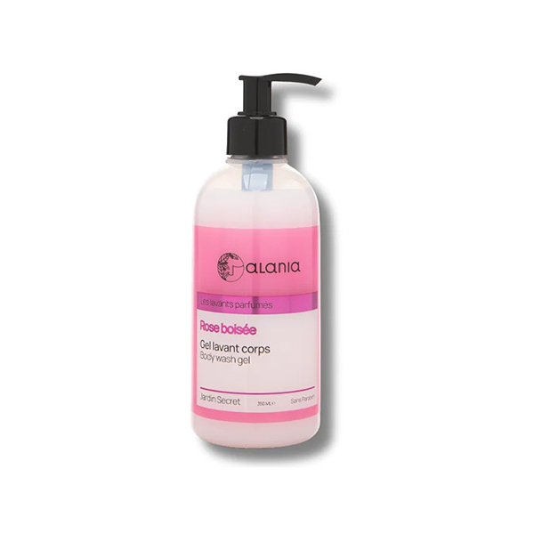 Alania Gel Lavant Corps Rose Boisee 350ml 1 alania gel lavant corps rose boisee ml jpg