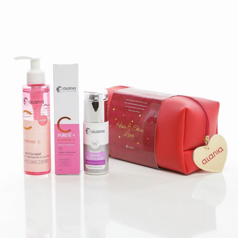 ALANIA TROUSSE HAIR & SKIN LOVE 1 alania trousse hair skin love png