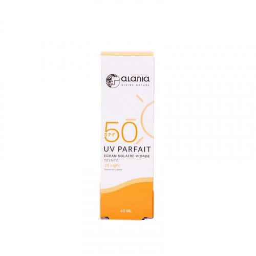 Alania uv parfait ecran solaire visage teinte 01 light 40ml (date date 05/2026) 1 alania uv parfait ecran solaire visage teinte light ml jpg