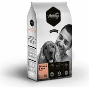 amity premium adult salmon rice kg