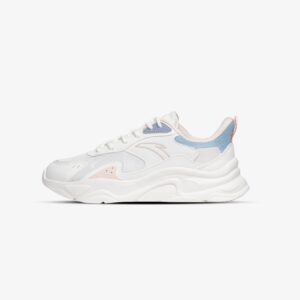 anta sneaker beige blue men chunky sole trendy style