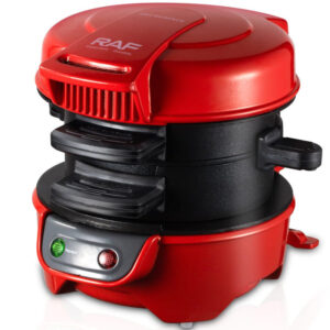 appareil de cuisson hamburger multifunction raf r w rouge