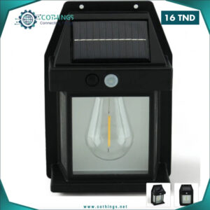 applique murale solaire led forme dampoule detecteur mouvement cothings