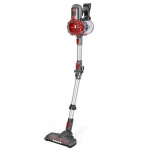 aspirateur balai livoo sans fil flexible rouge doh