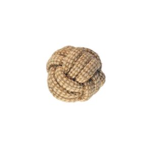 balle avec corde naturelle cm de diametre