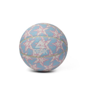 ballon basket peak bleu pastel motifs etoiles design fantaisie
