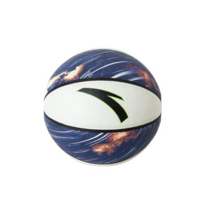 ballon basketball design bleu blanc outdoor indoor
