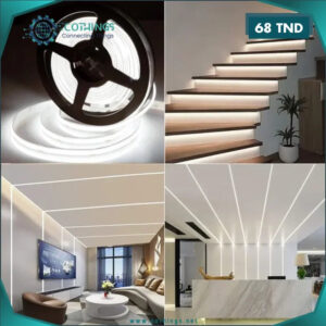 bande led lumineuse monochrome metres mm blanc k v cothings