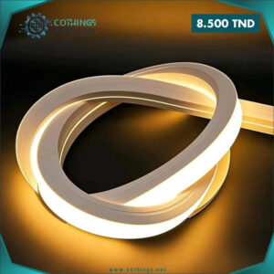 bande led silicone v cob blanc chaud k flexible etanche cothings