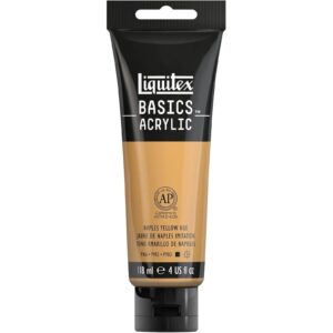 basics acrylic ml jaune de naples imitation beaux arts