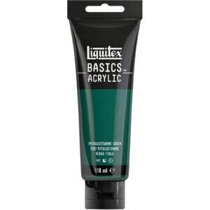 basics acrylic ml vert phtalocyanine beaux arts