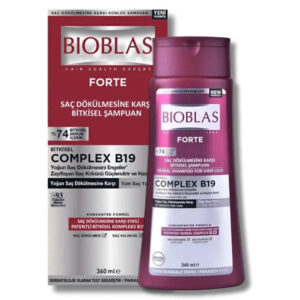 bioblas forte shampooing anti chute intensive complex b ml